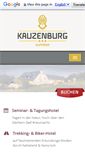 Mobile Screenshot of kauzenburg.de